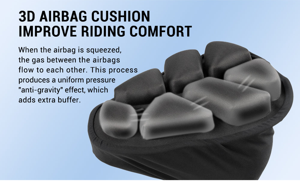 Shock Absorbing Air Bike Seat Cushion