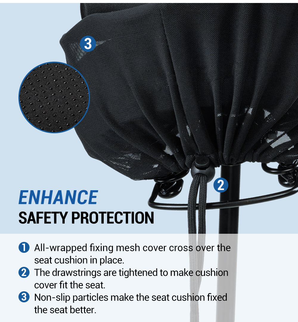 Shock Absorbing Air Bike Seat Cushion