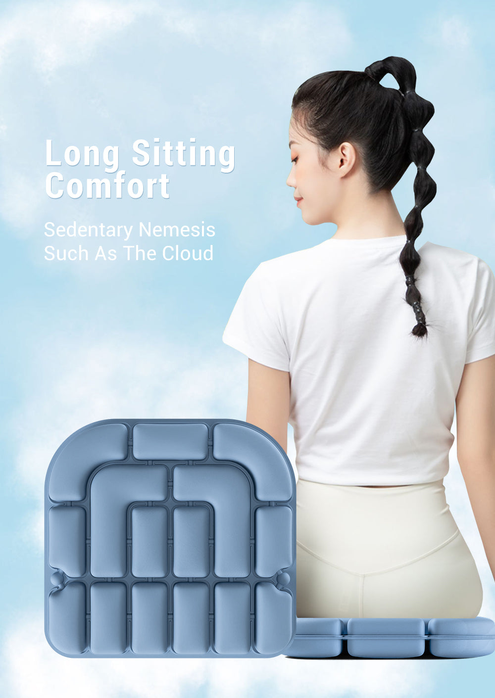 Double-layer Air Cushion For Office Chair